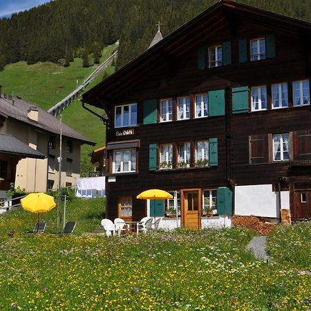 Chalet Bim Chilchli Mürren Buitenkant foto