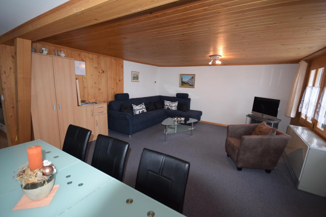 Chalet Bim Chilchli Mürren Buitenkant foto