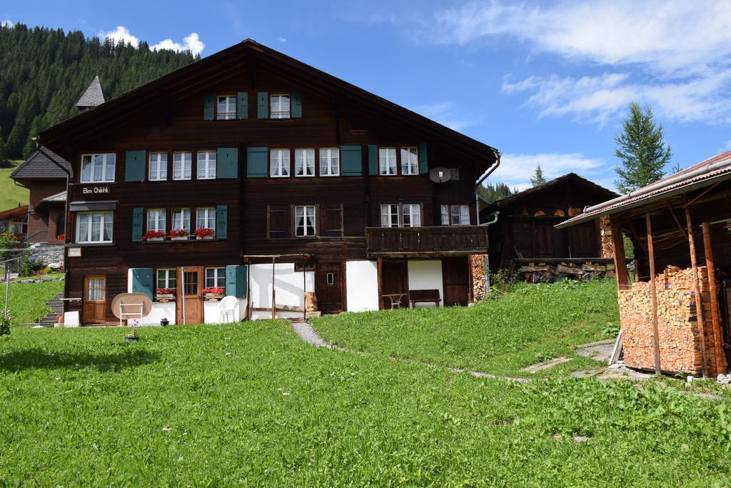 Chalet Bim Chilchli Mürren Buitenkant foto