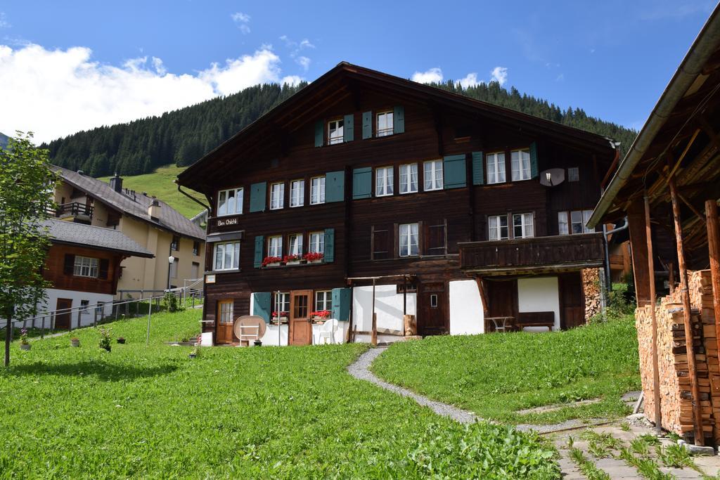 Chalet Bim Chilchli Mürren Buitenkant foto
