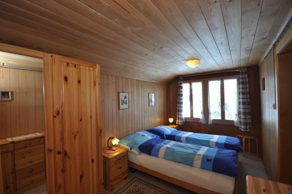Chalet Bim Chilchli Mürren Buitenkant foto