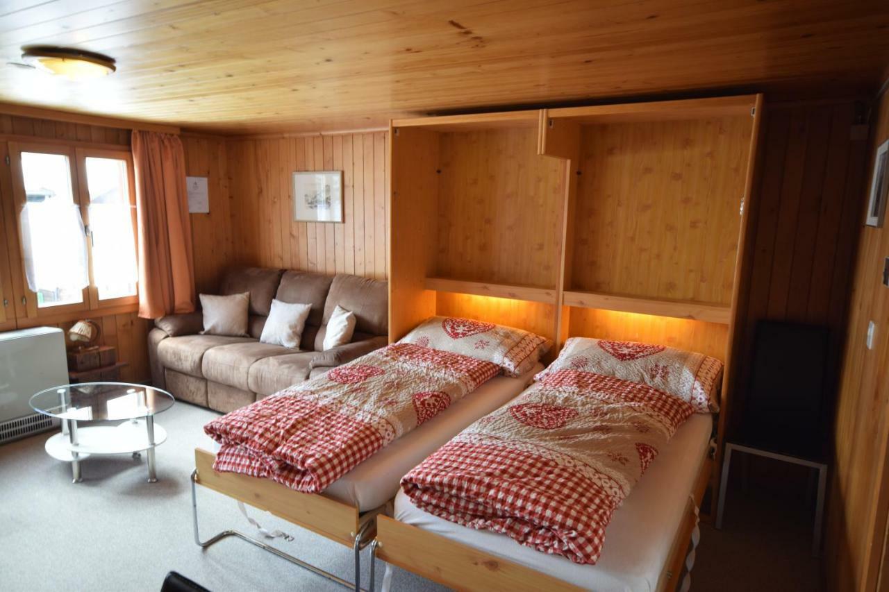 Chalet Bim Chilchli Mürren Buitenkant foto