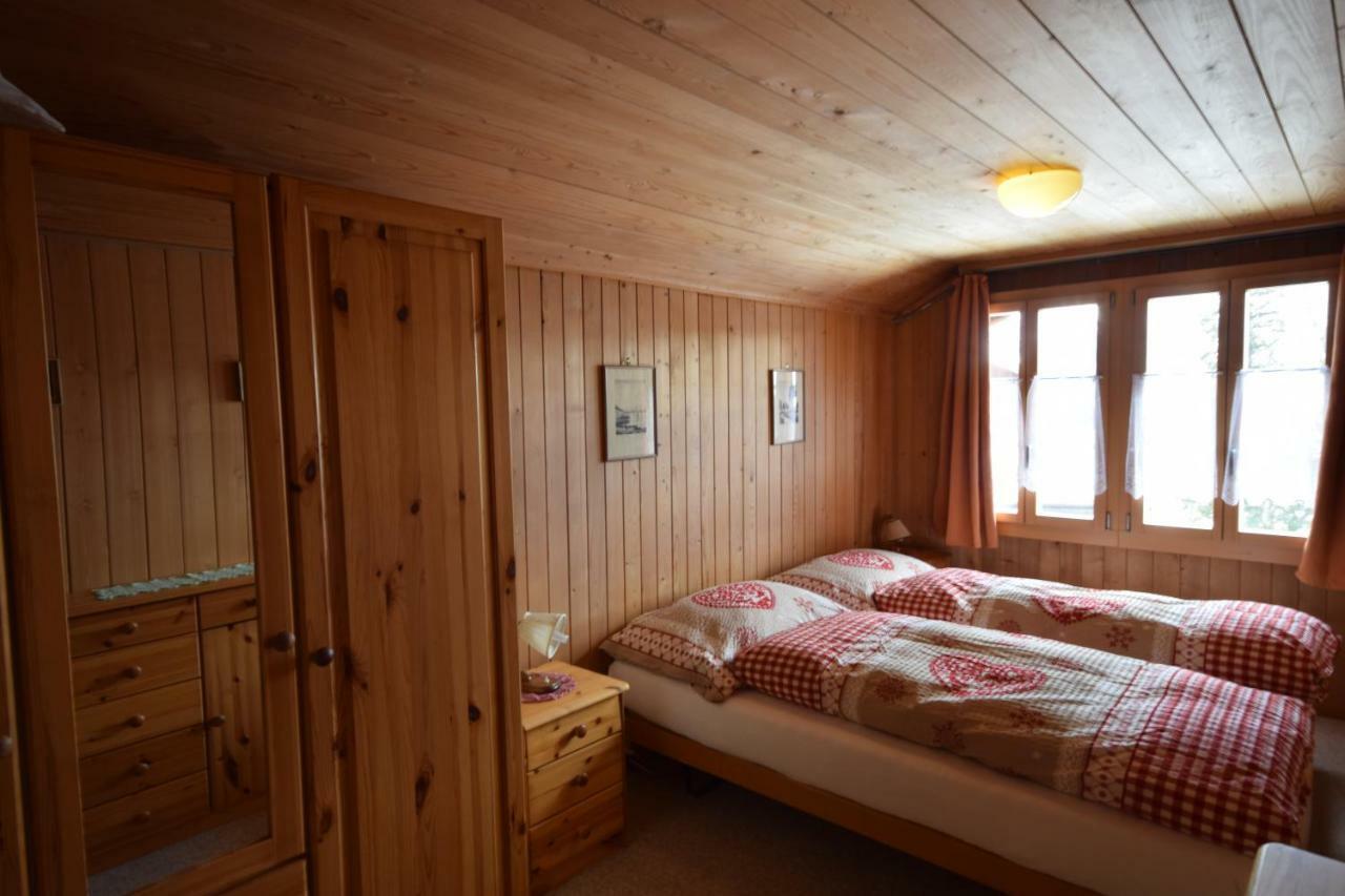 Chalet Bim Chilchli Mürren Buitenkant foto